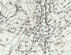 Wetterlage Europa 02. Juni 1903 13 GMT (Ausschnitt)